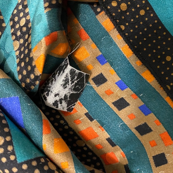 Anna Sui Silk Mini Dress Size 4 - Picture 8 of 8